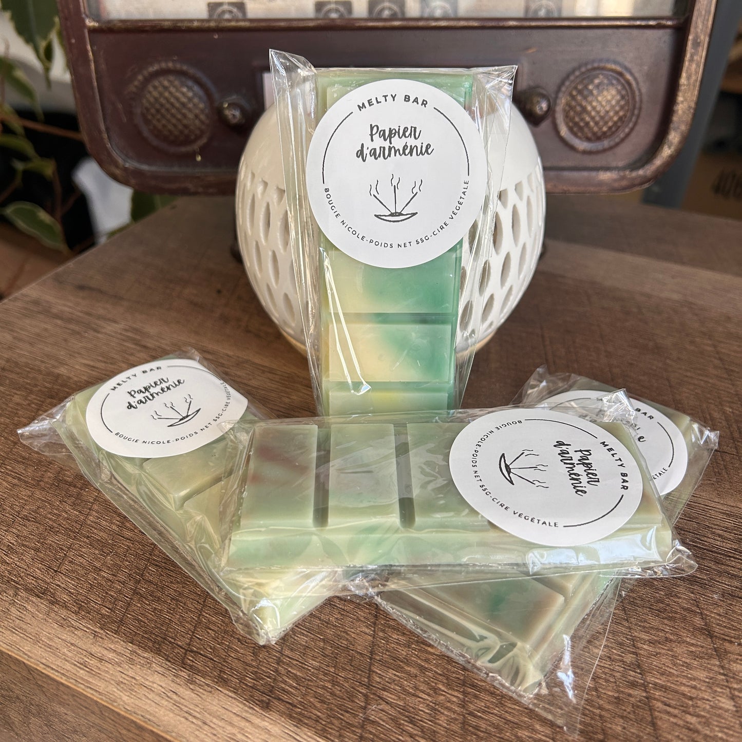 Melty Bar - Papier d'Arménie
