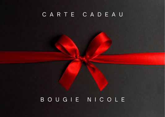 Carte Cadeau Bougie Nicole